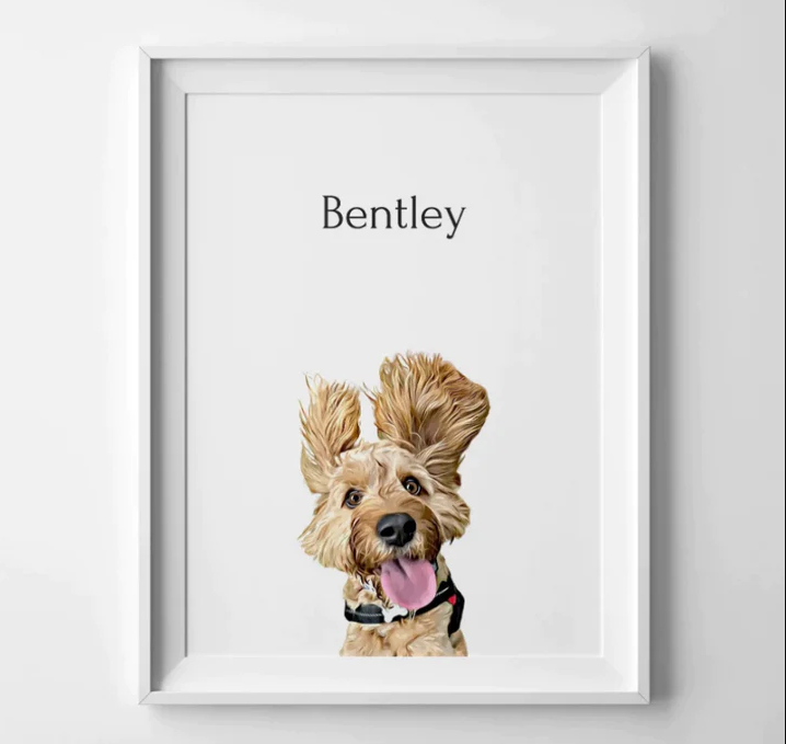 Why Your Home Office Needs a Custom Pet Portrait