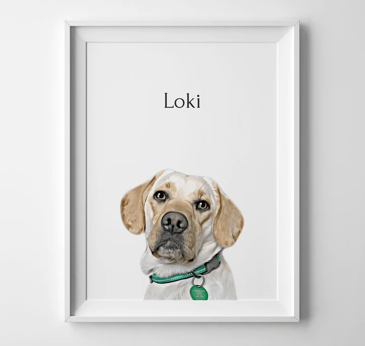 Pet Portraits: A Unique Secret Santa Gift for Pet Lovers