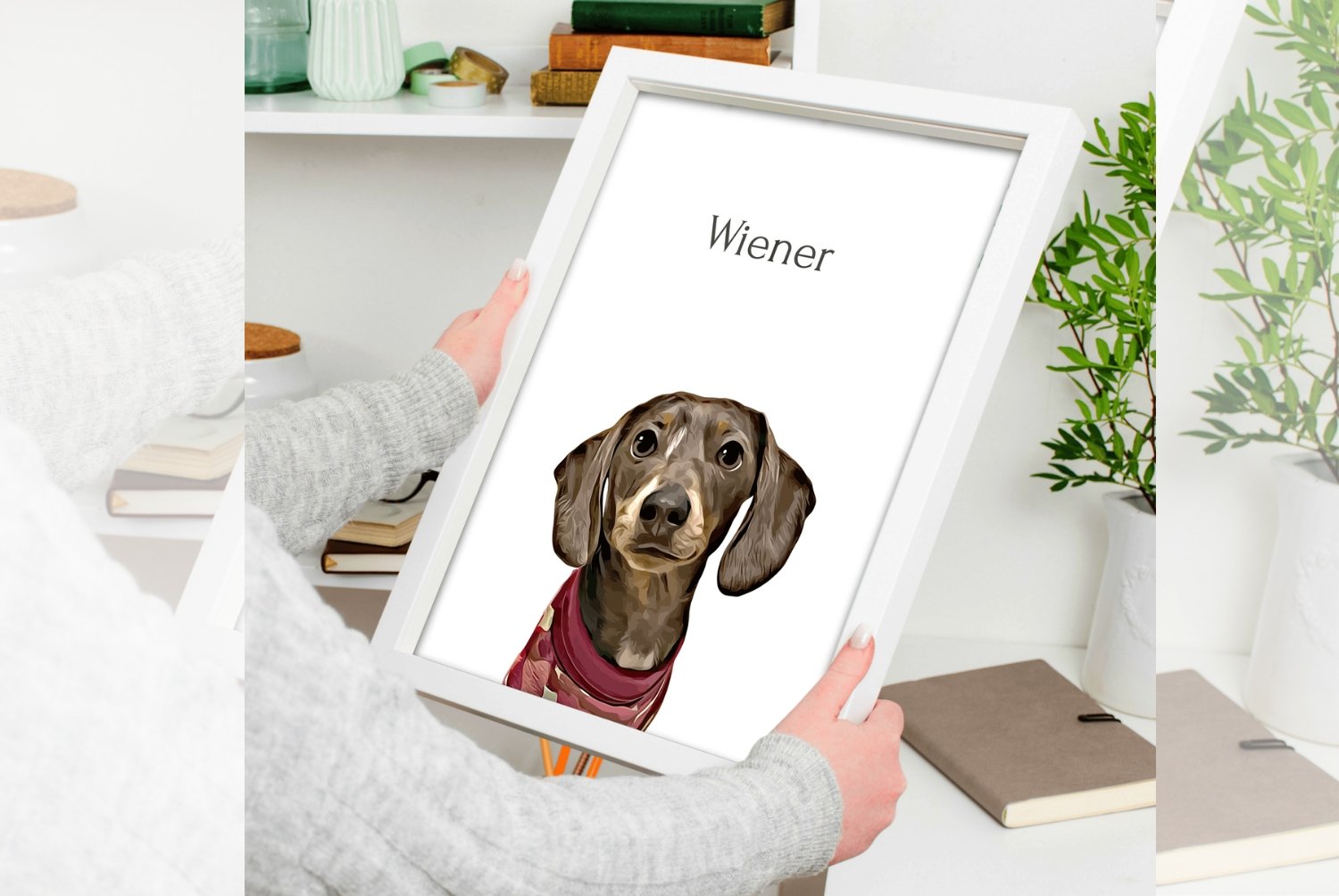 What is a digital copy of Custom Pet Portrait? - PetPortrait UK